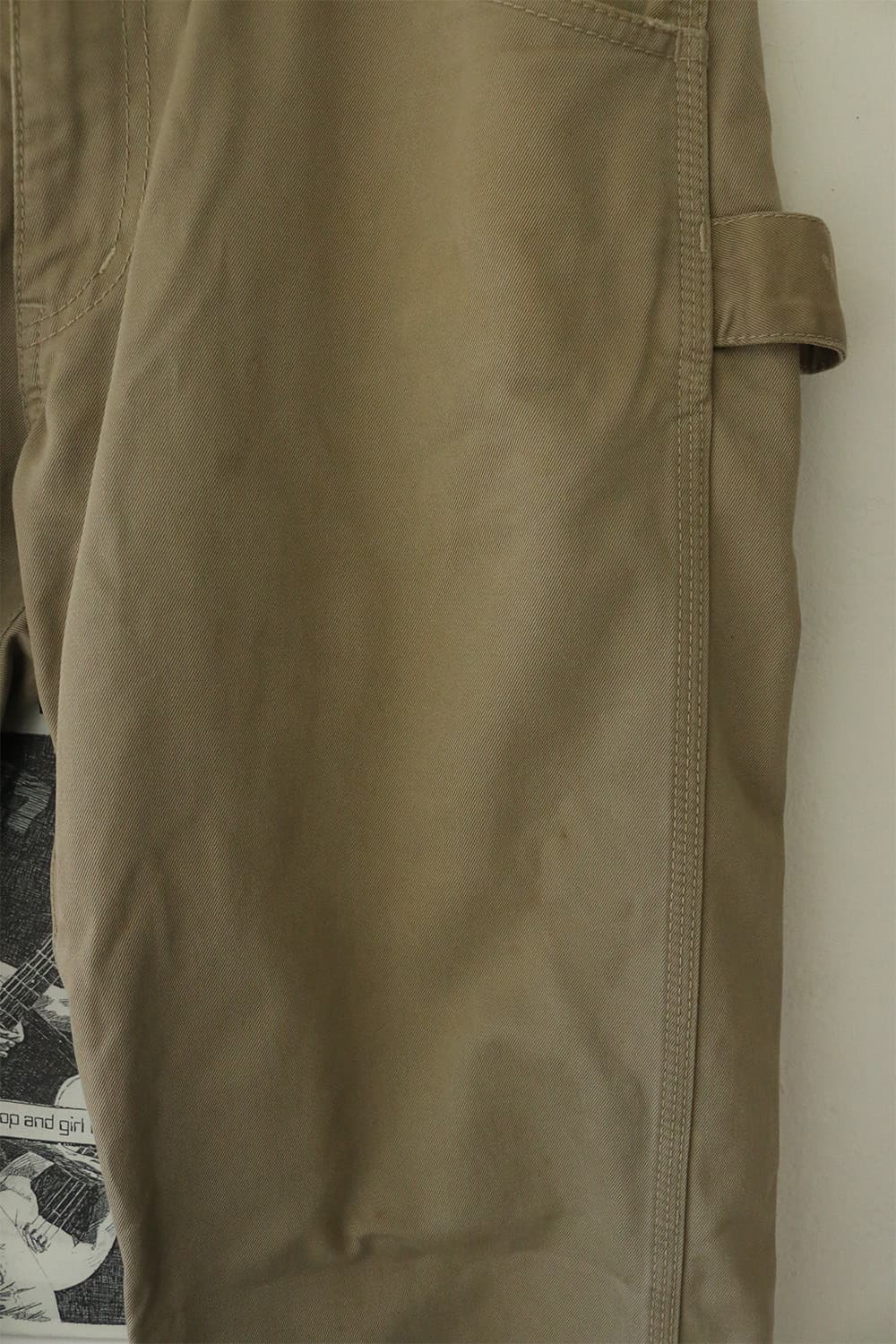  꼼데가르송 옴므 베이지 코튼 팬츠 상품이미지8