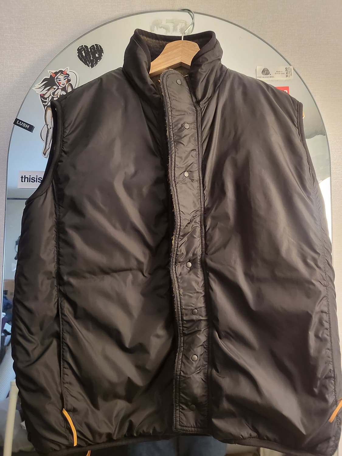 캐피탈 리버시블 패딩 베스트 2사이즈 상품이미지2