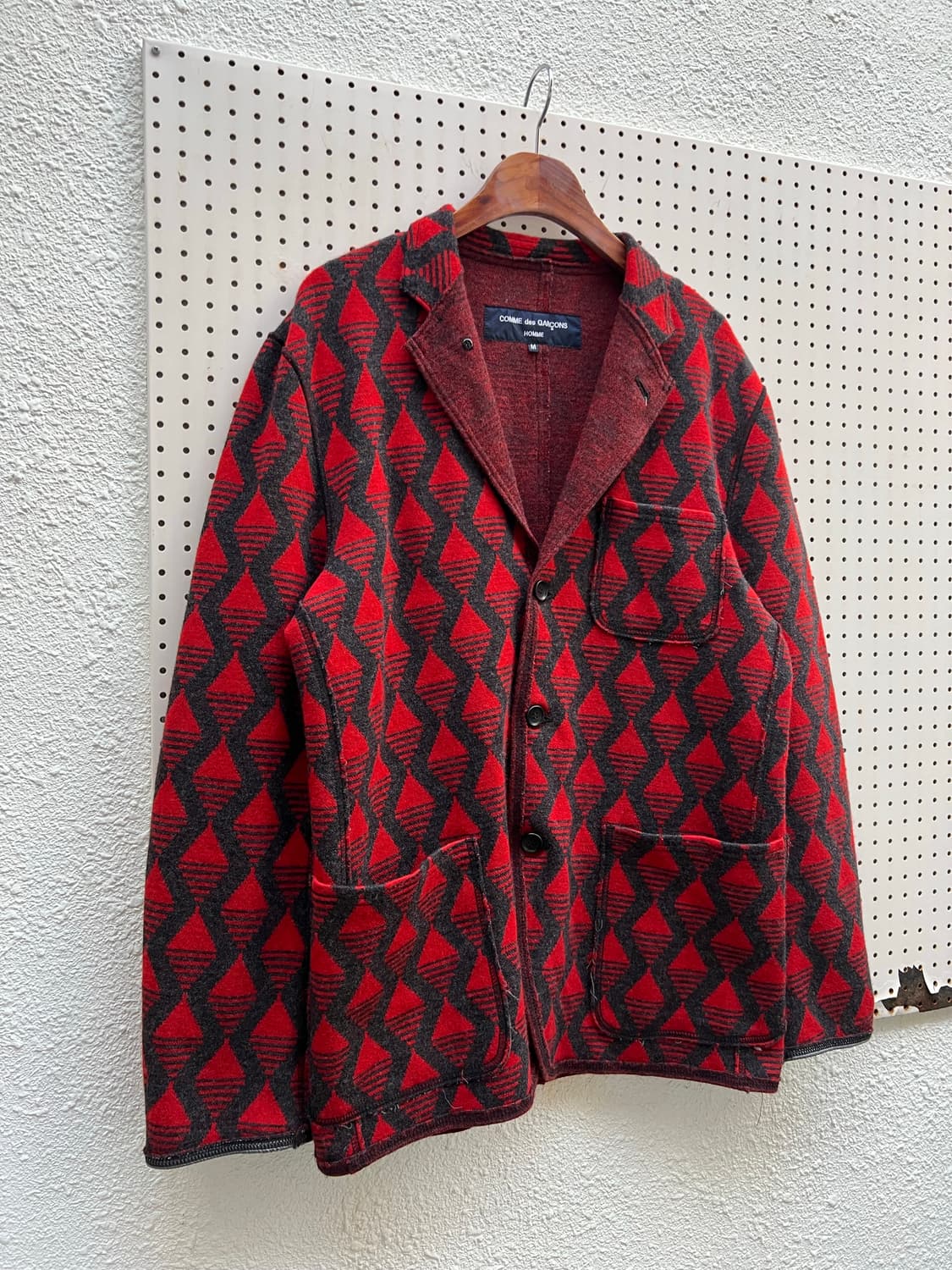 COMME des GARCONS HOMME 꼼데가르송 옴므 울자켓 상품이미지7