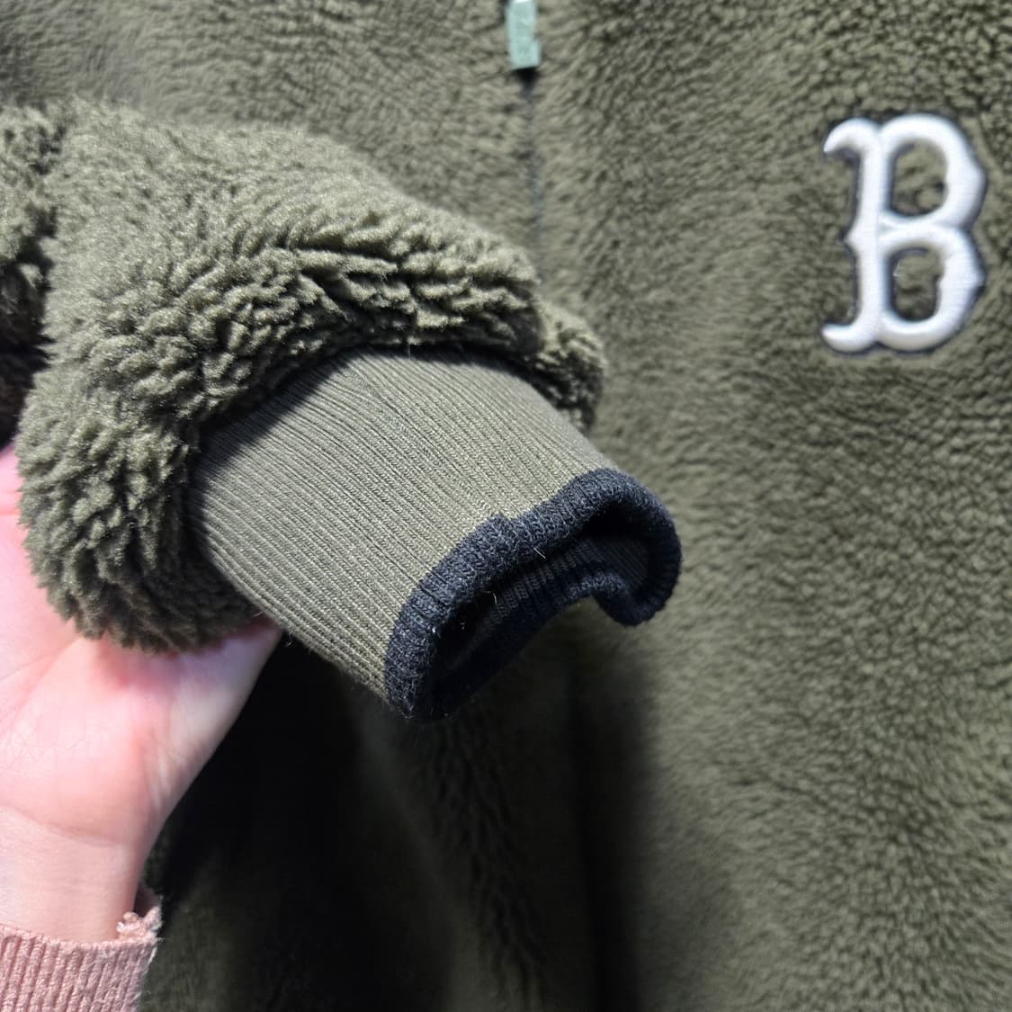 MLB 여성 후리스 뽀글이  상품이미지4