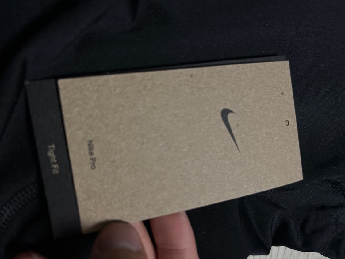 나이키 프로 드라이핏 긴팔 블랙 새상품 상품이미지2