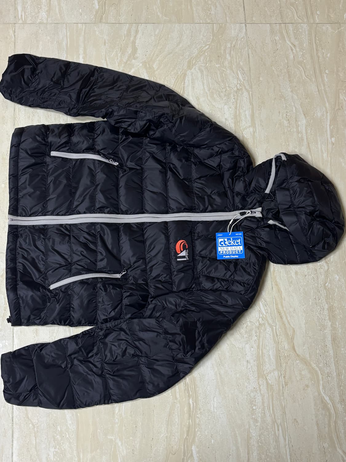 테켓 경량패딩 s 상품이미지1