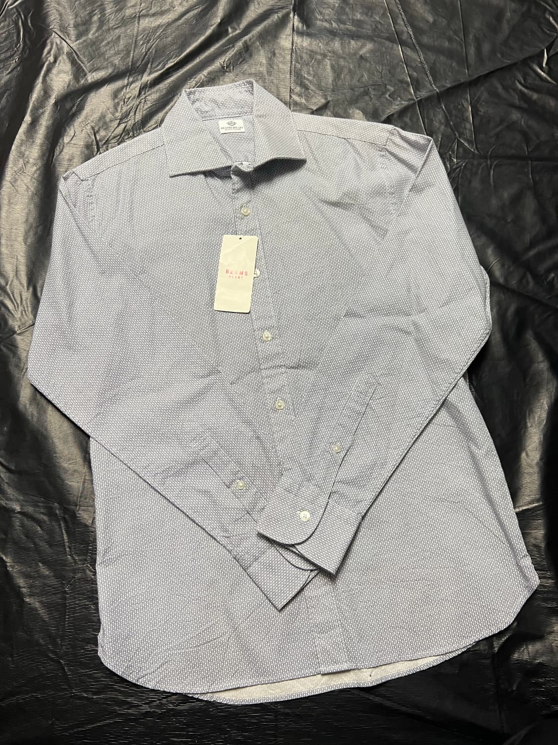 빔즈하트 데드스탁 네이비 카라셔츠 M 상품이미지1