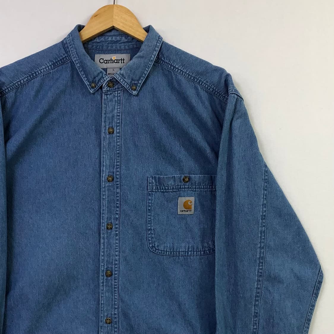 XL 칼하트 데님 셔츠  상품이미지1