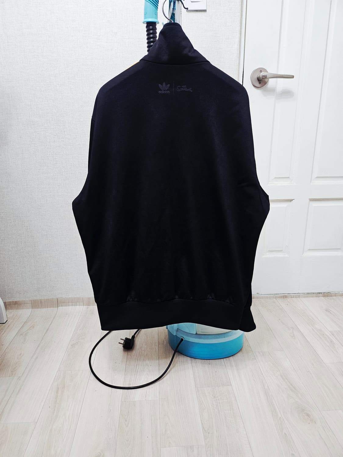 (110)2XL ☆우주매물☆ 아디다스 파이어버드 심슨 [검노] 트랙탑져지 상품이미지6