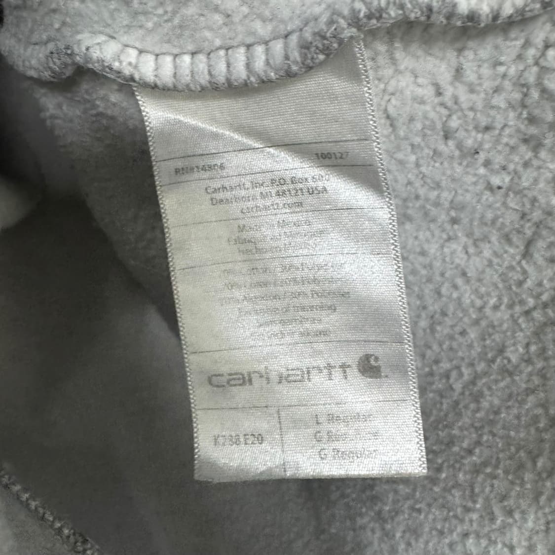 칼하트 로고 후드티 상품이미지5