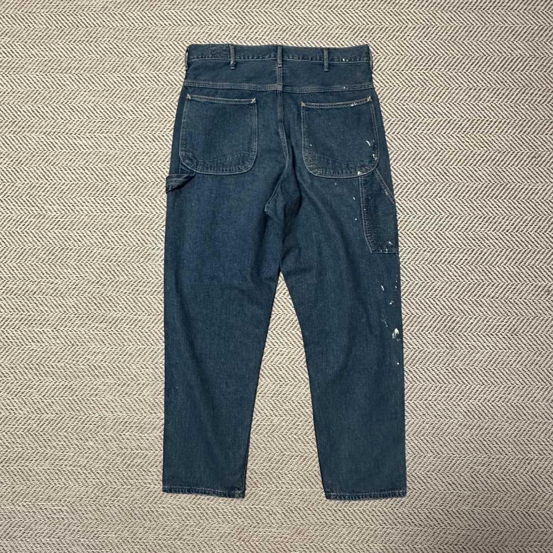 ORSLOW X BEAMS denim painting pants 상품이미지2
