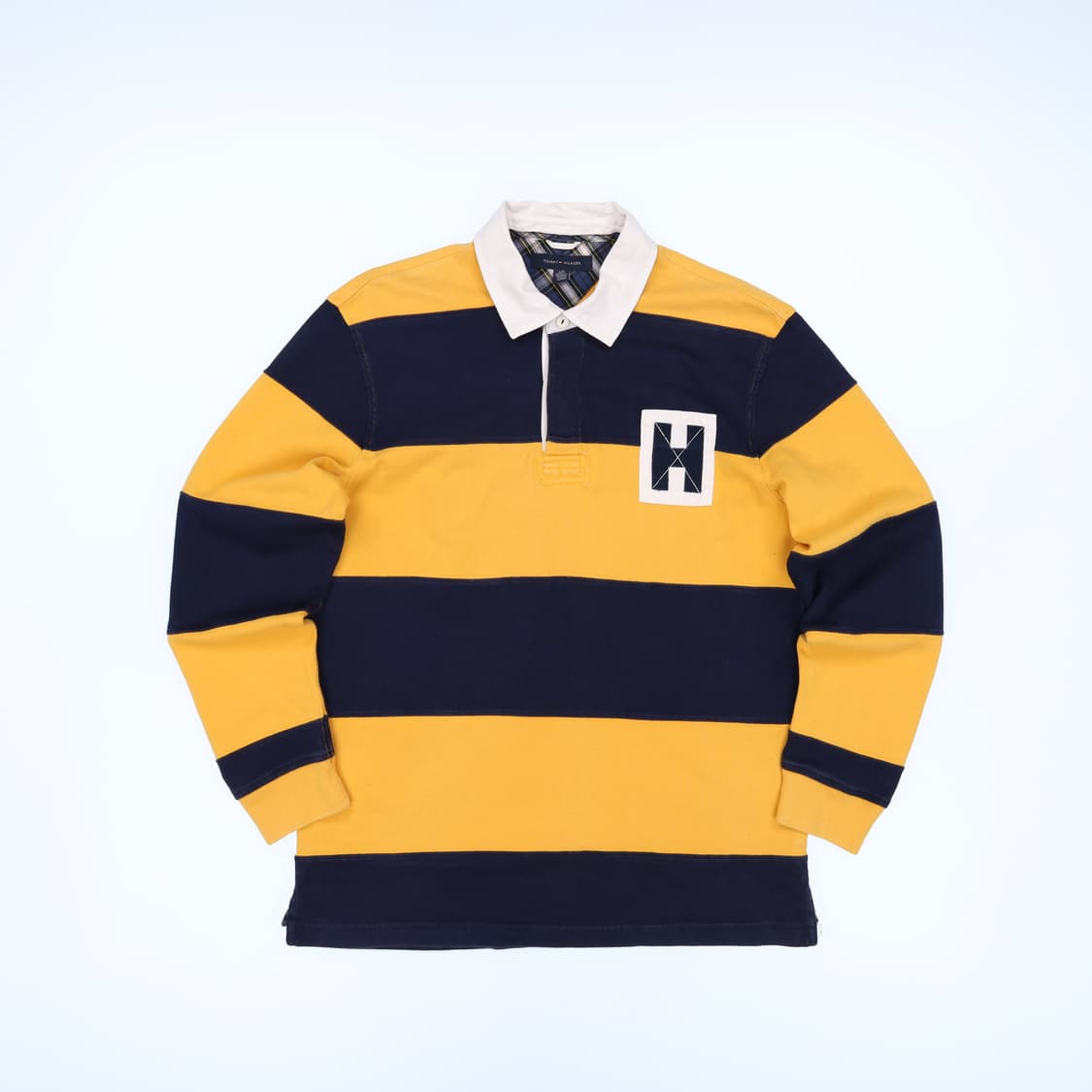L 타미힐피거 빈티지 럭비 긴팔 카라 티셔츠 N7273 상품이미지1
