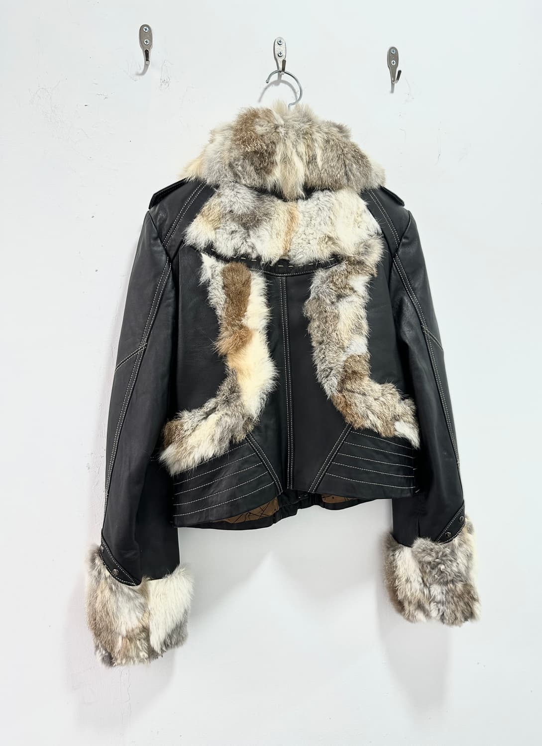 Guidicelli lambs leather fur trimming  상품이미지9