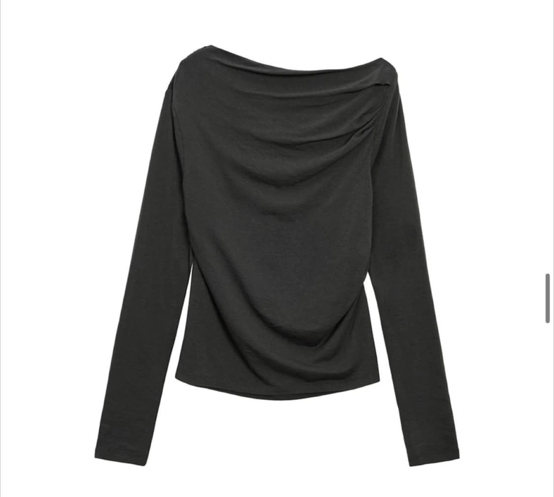 트리밍버드 원숄더 롱 슬리브(free) 상품이미지2