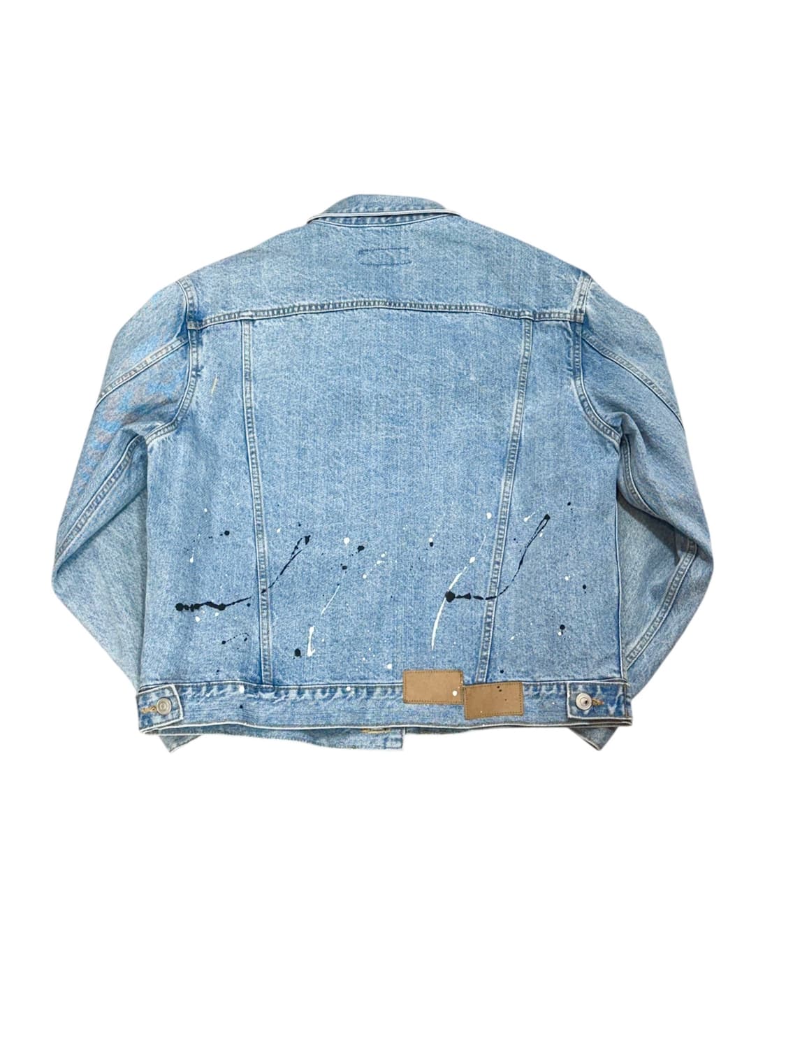 토니웩 머스크 페인팅 데님 자켓 상품이미지2