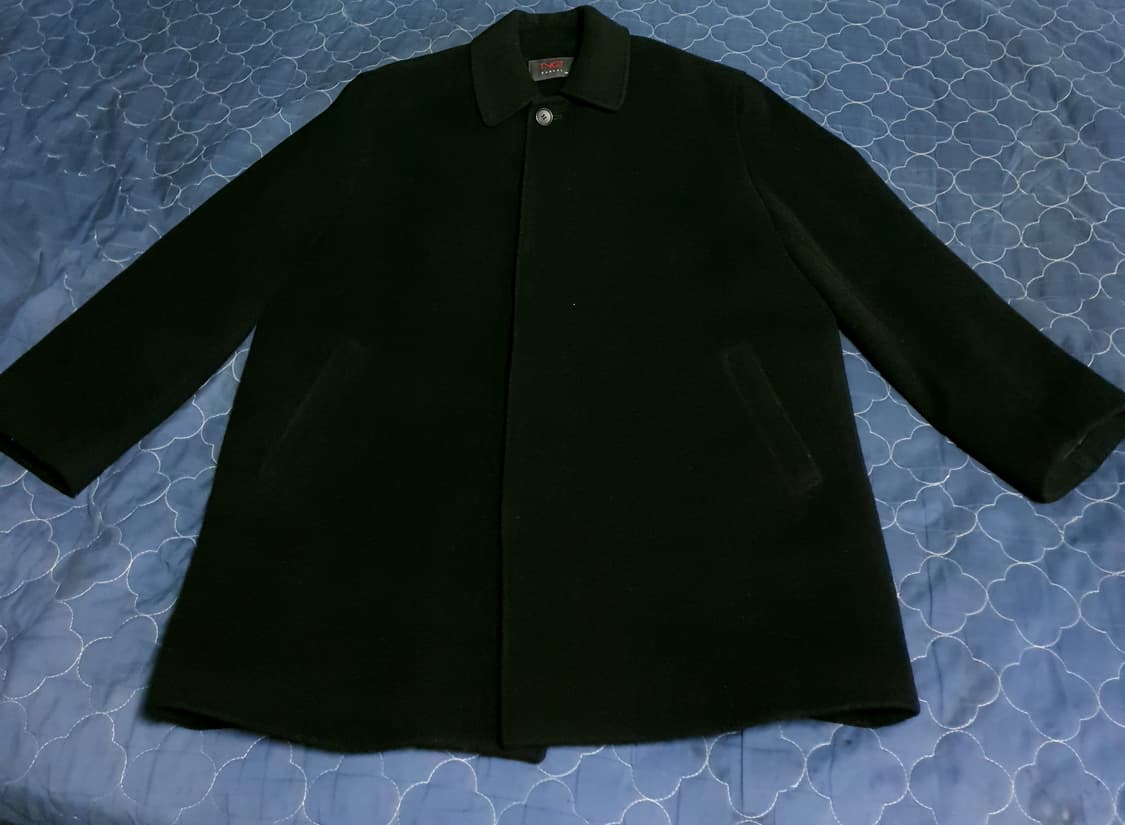 TNGT 울 발마칸 미디코트 블랙 (L) 상품이미지1