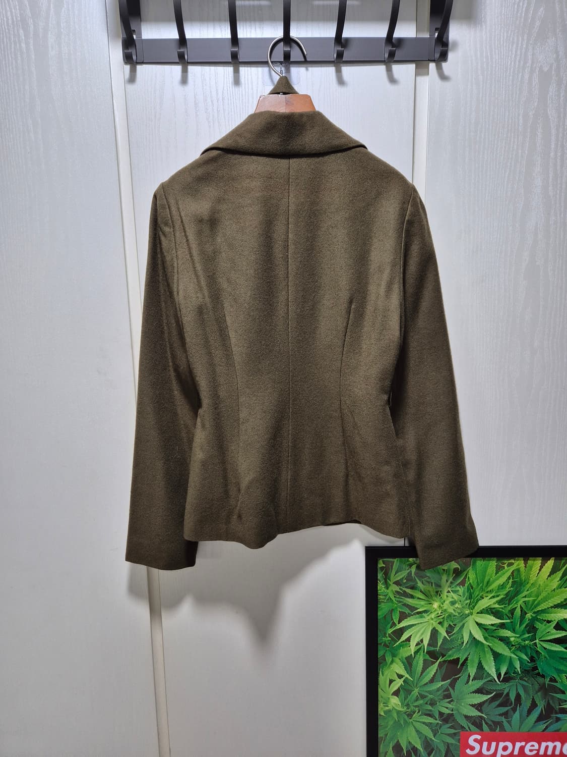 (세일)JPN 카키색 숏 자켓 벨트 스타일 상품이미지10