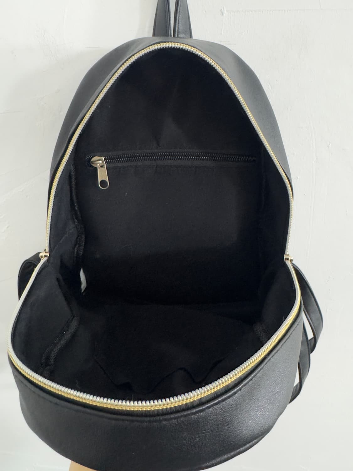 ribbon leather backpack 상품이미지3