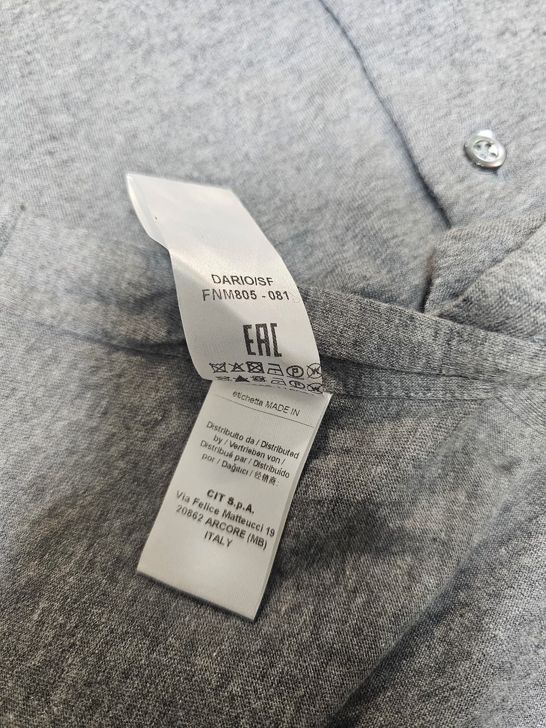 ROBERT FRIEDMAN 면 캐시미어 혼방 셔츠 상품이미지6