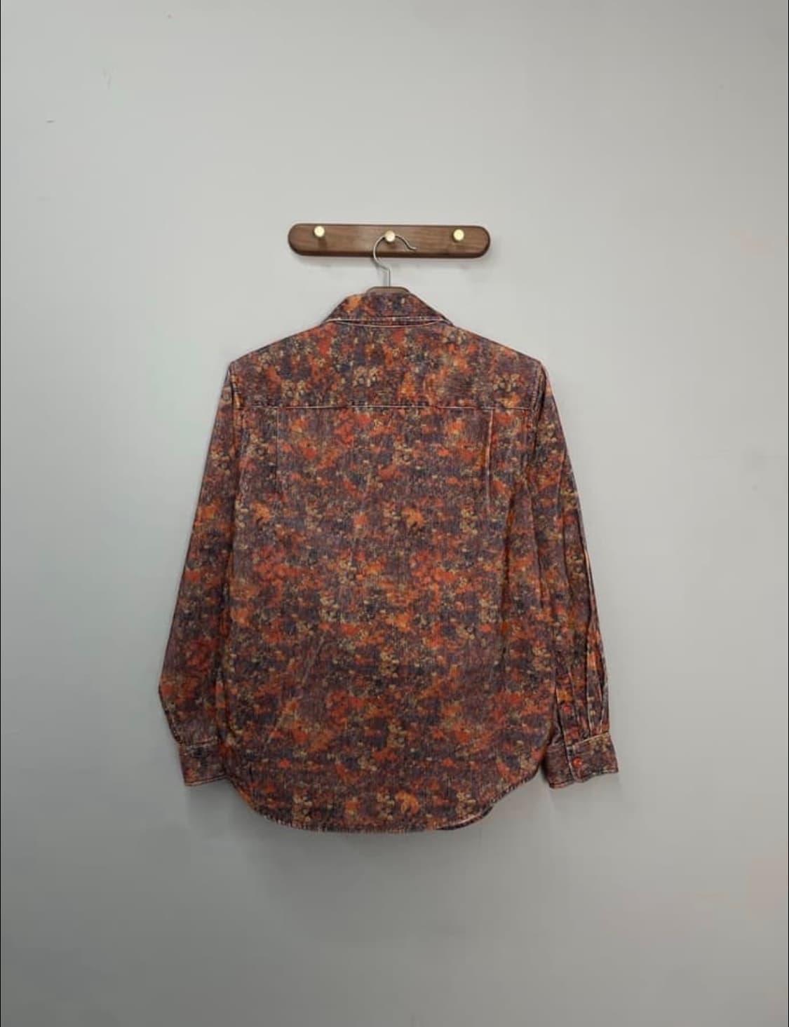 디스이즈네버댓 코듀로이 플로랄 셔츠 상품이미지2