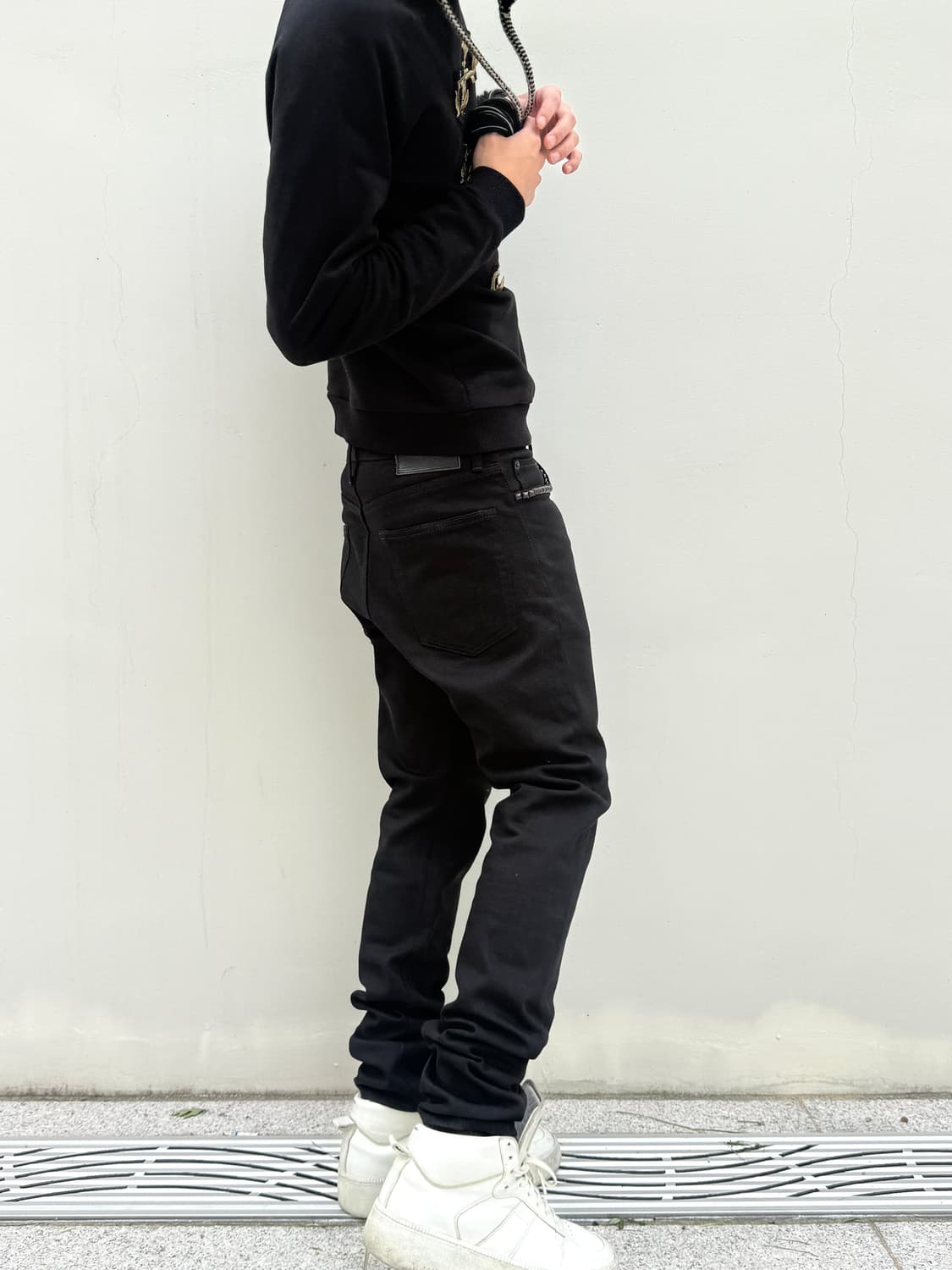 Hysteric glamour balck stud jeans 상품이미지2