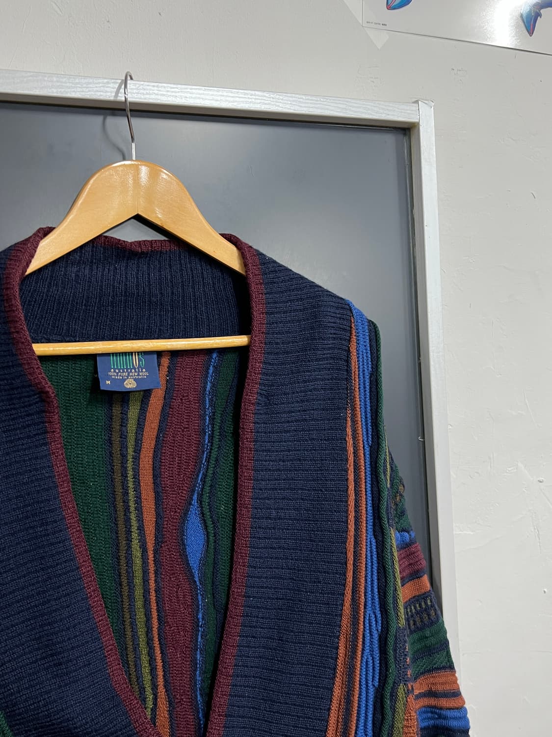 Limnos 오스트렐리아 빈티지 쿠지 스타일 꽈배기 니트 가디건 상품이미지2