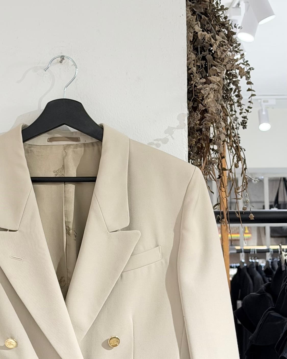 버버리 베이지 더블 브레스티드 블레이저 상품이미지3