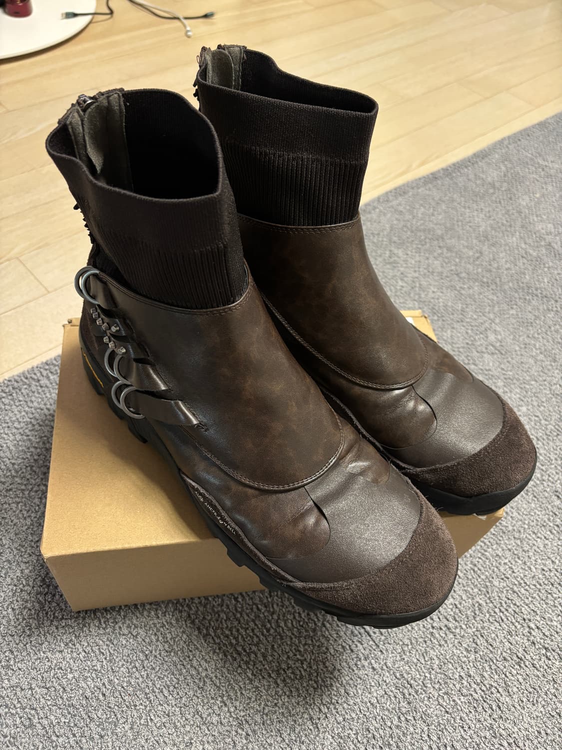 [45] Andersson bell x Zara 앤더슨벨 자라 부츠 팜ㅇ 상품이미지6