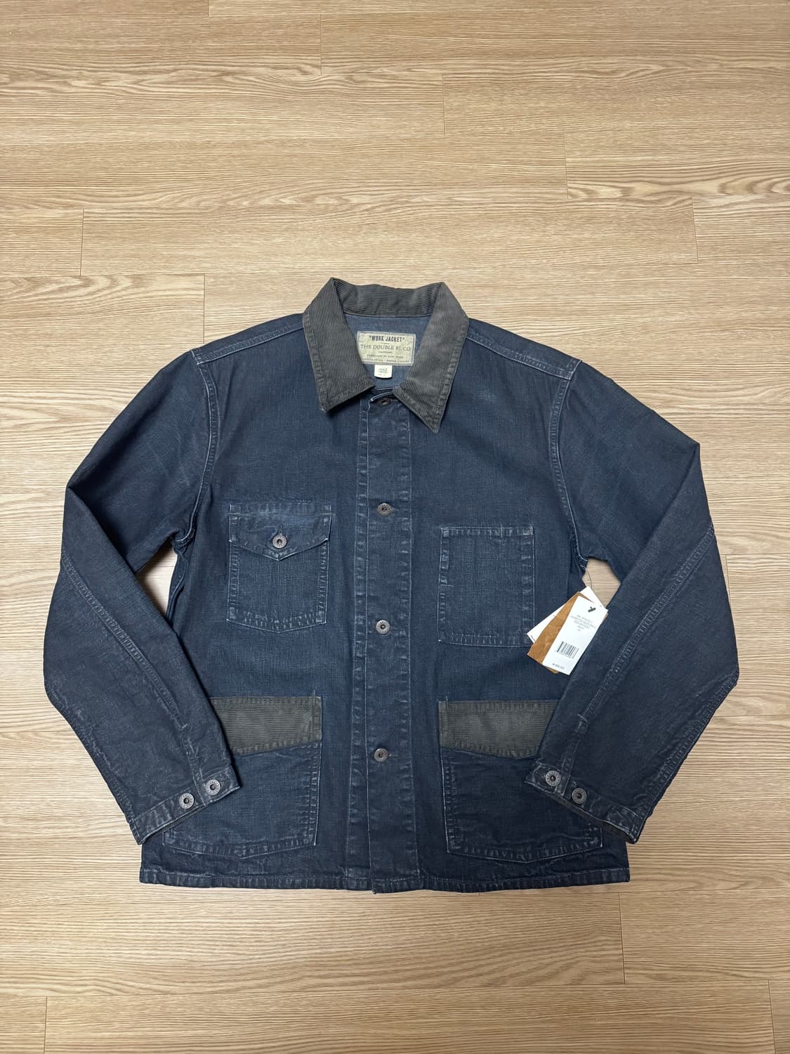 [새상품] 더블알엘 RRL 코듀로이 인디고 트림 자켓 M 상품이미지2