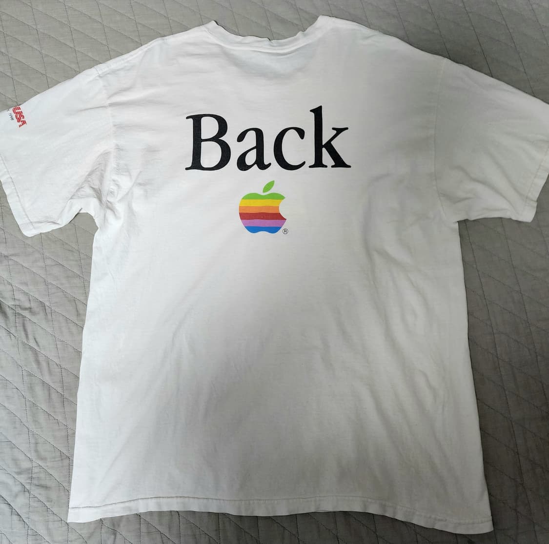 [XL] 90s 애플 프로모 맥,백 빈티지 티셔츠 상품이미지5