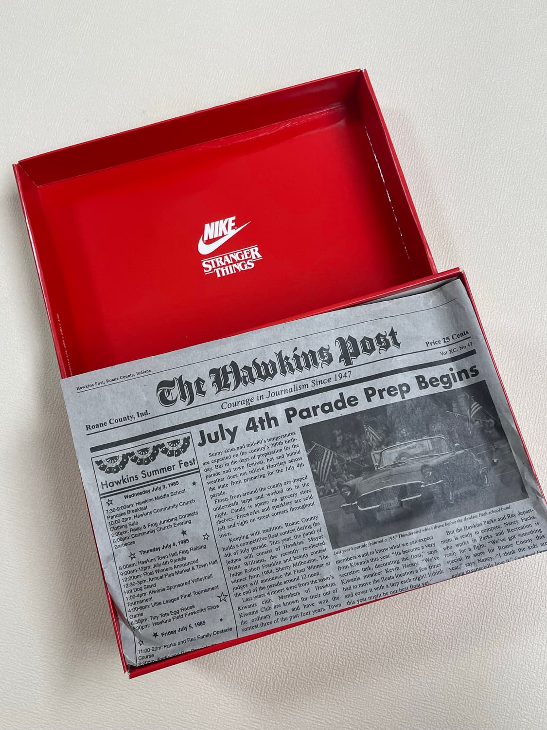 나이키 x 기묘한이야기 235size 상품이미지2