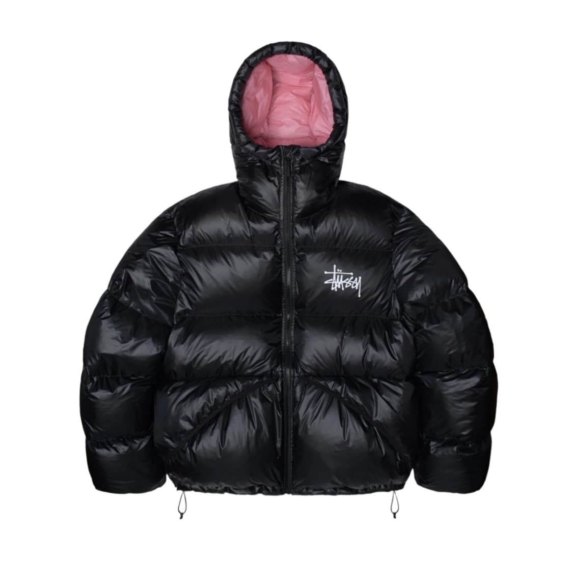 스투시 마이크로 립스탑 다운 파카 블랙 XL 상품이미지1