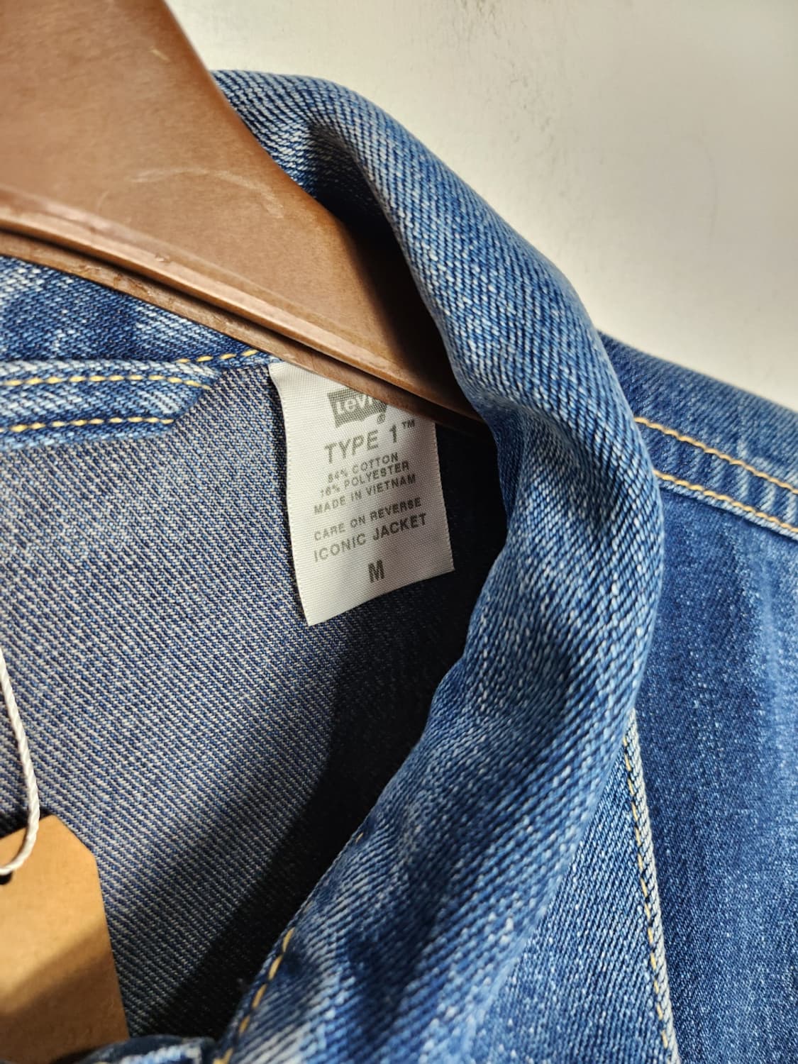 리바이스 빈티지 타입 1 데님 자켓 상품이미지3
