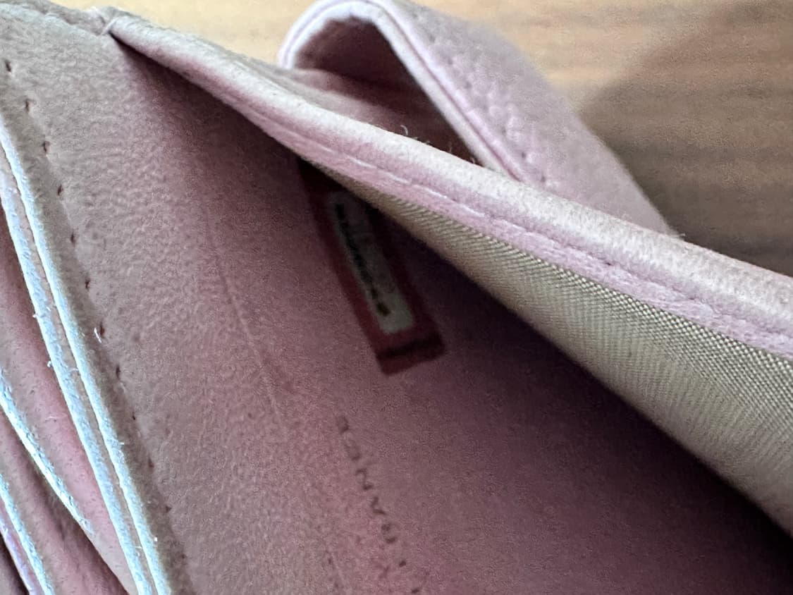 샤넬 핑크 반지갑 상품이미지6