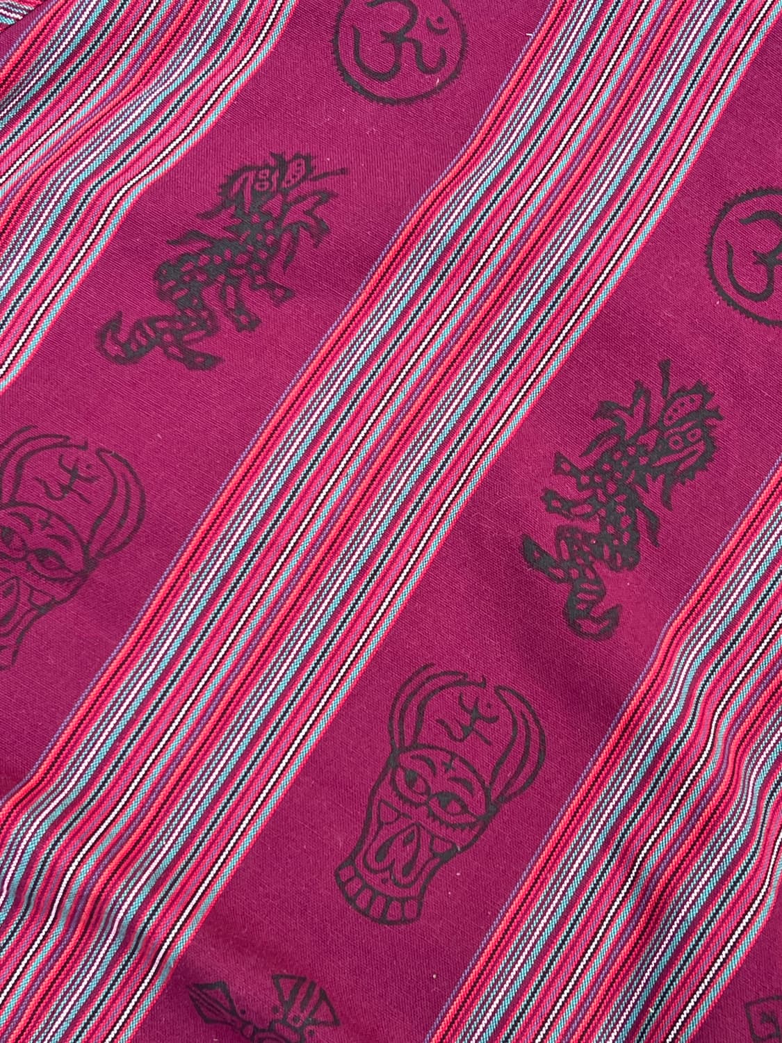 supreme 18ss Woven Batik Jacket (Purple) 상품이미지4