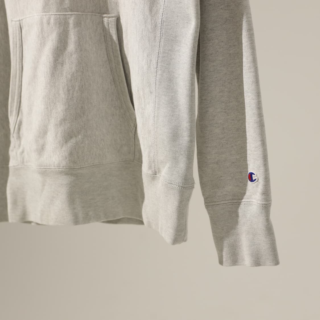 챔피온 리버스위브 오트밀 후드 스웻 상품이미지4