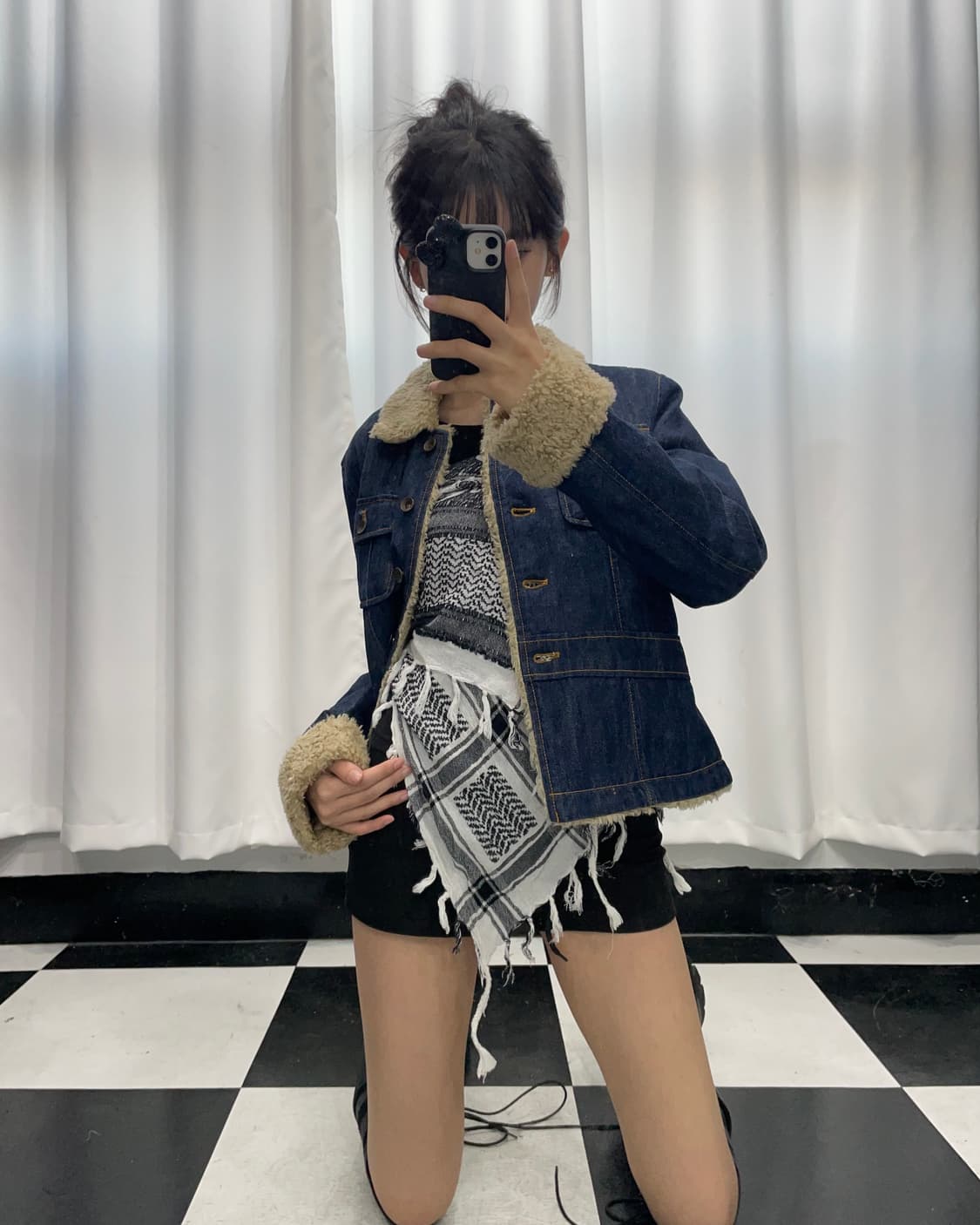 🎸Levi's 진청 데님 쉐르파 자켓🎸 상품이미지2