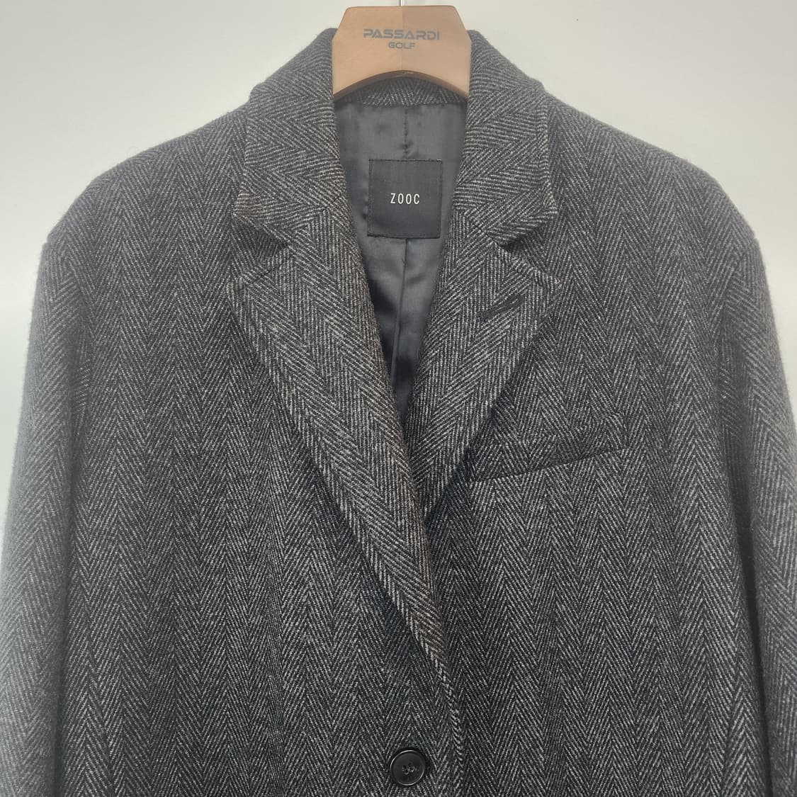 ZOOC 헤링본 울 자켓 상품이미지2