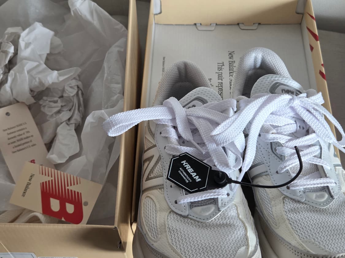 (255) 뉴발란스 990v6 화이트 255 상품이미지6