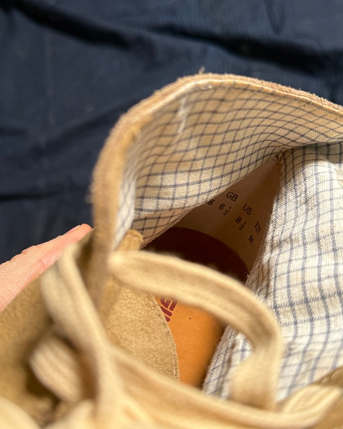 클락스 오리지널 데저트 부츠 US8.5(W) 상품이미지10