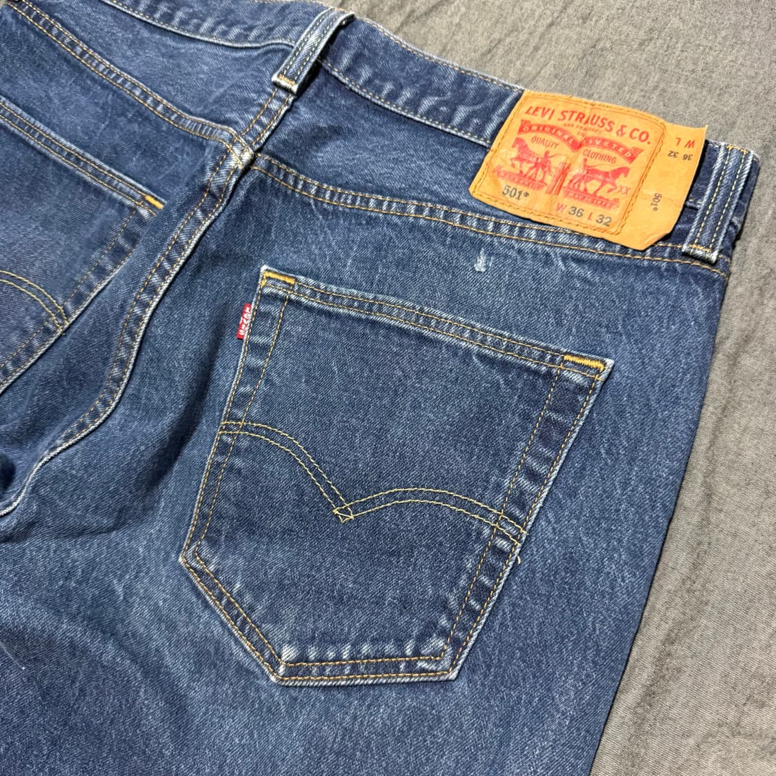 501 Original Fit Straight Leg Denim Jean 상품이미지7