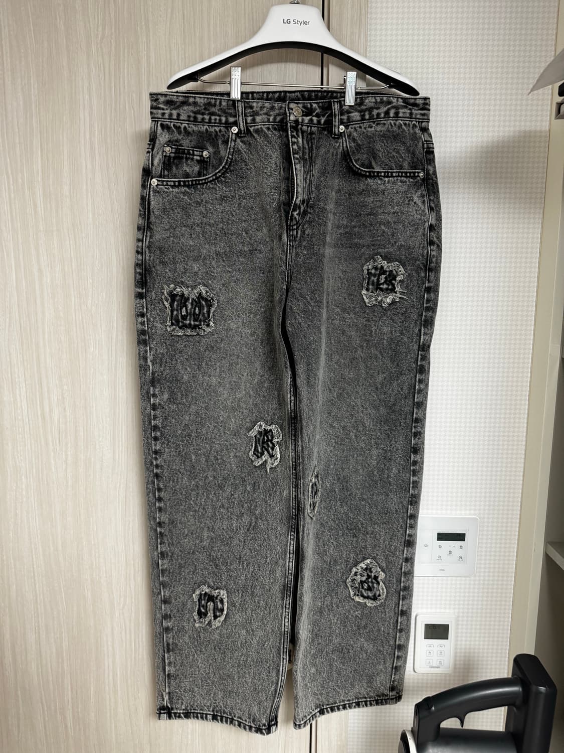 [XL] 위캔더스 아플리케 데님 상품이미지1