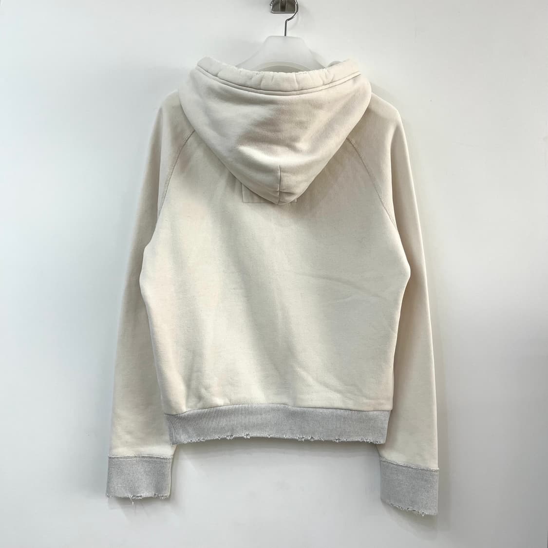 아베크롬비 자수로고 크림 후드티 상품이미지3