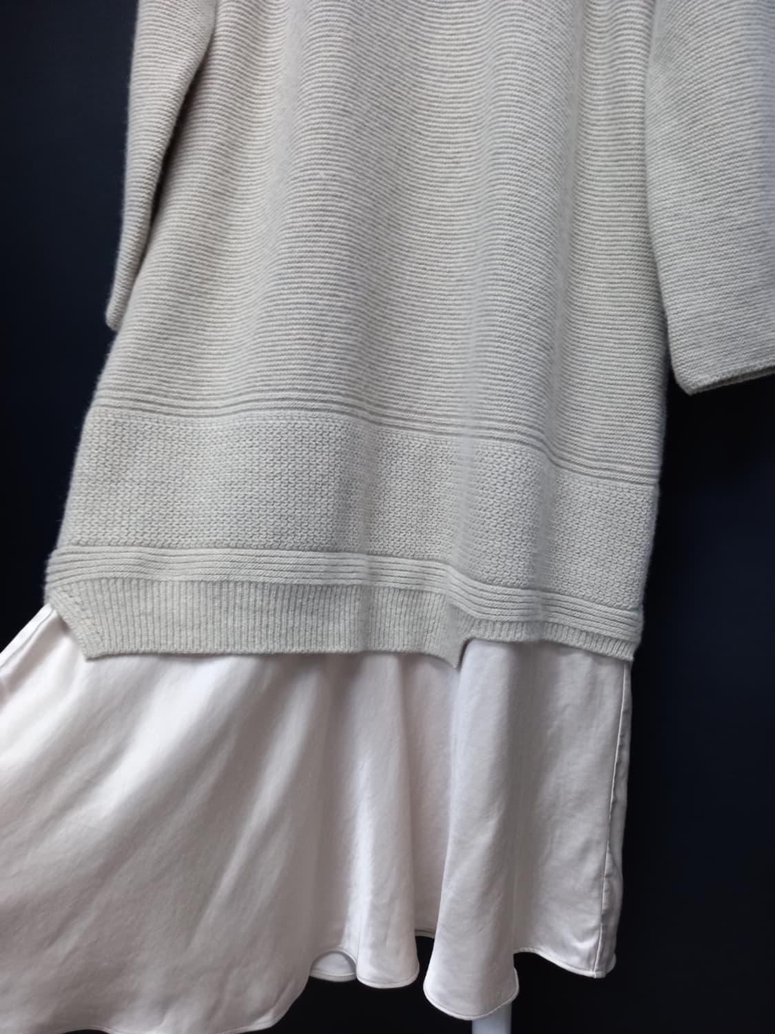 나이스클랍 춘추동 니트 맥시 롱 원피스 F 33-66 상품이미지8