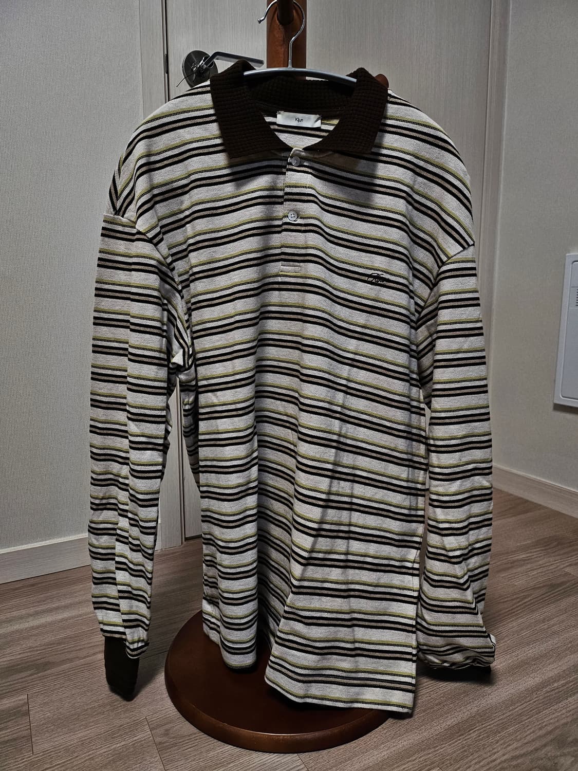 기준 Fresh Border Pique Polo Brown 상품이미지2