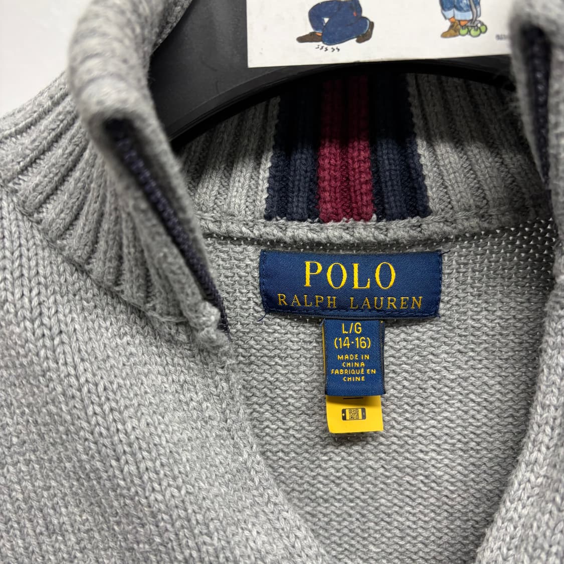 폴로 니트 집업 상품이미지4