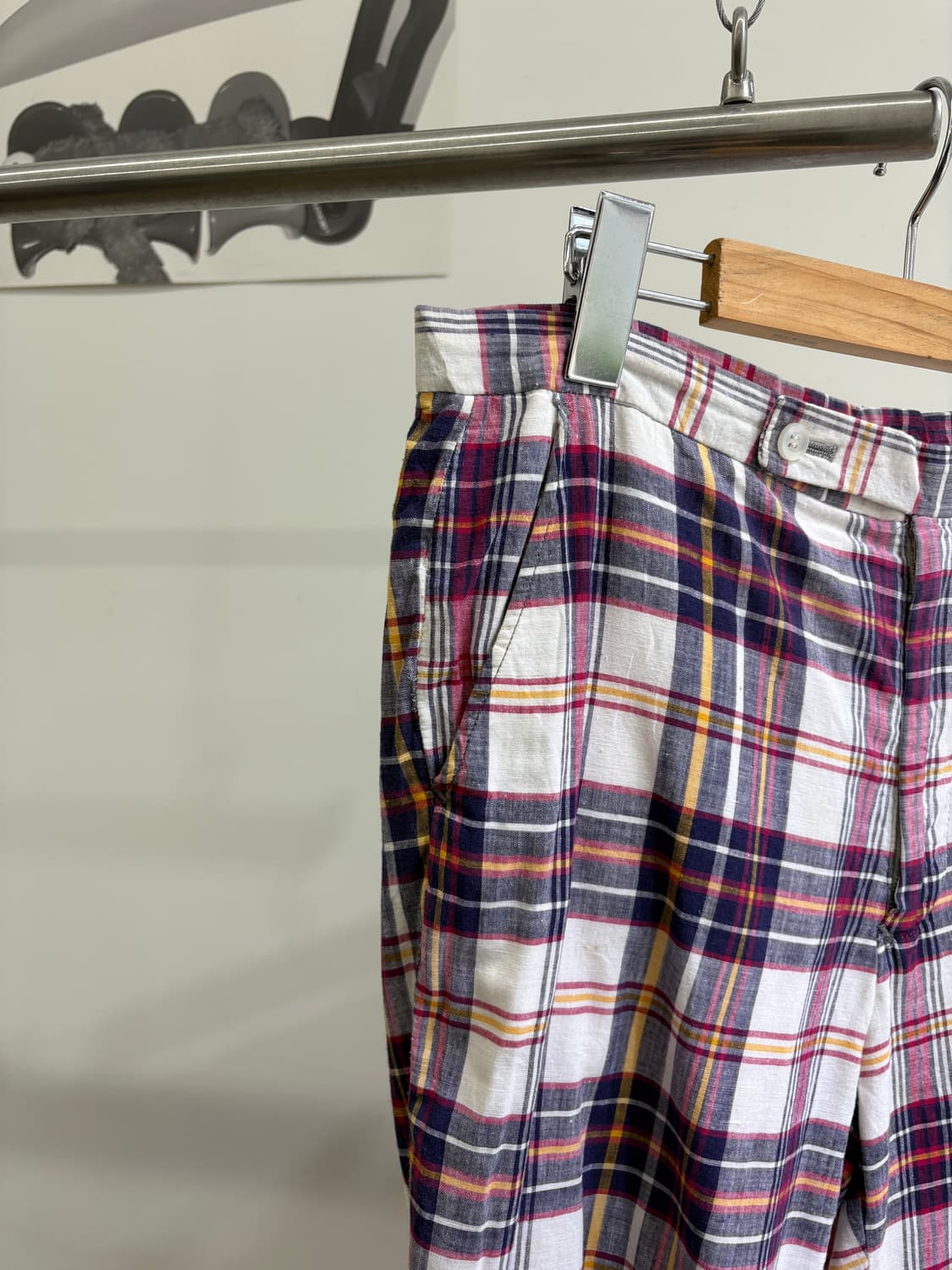 BLUE DOT BY VAN JACKET 체크팬츠 상품이미지3