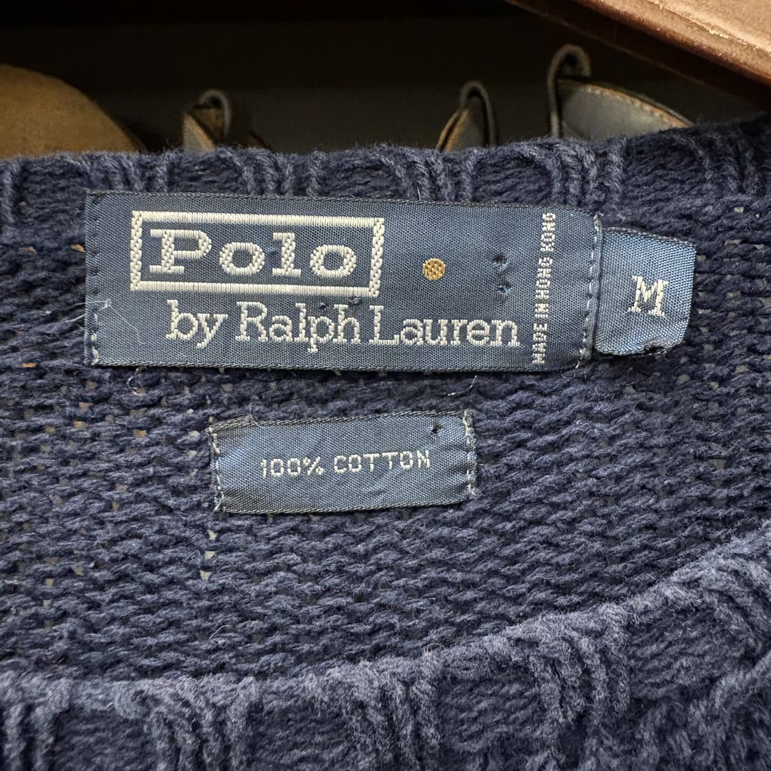 90s 폴로랄프로렌 빅핏 폴로스포츠 코튼 스웨터 N180 상품이미지5