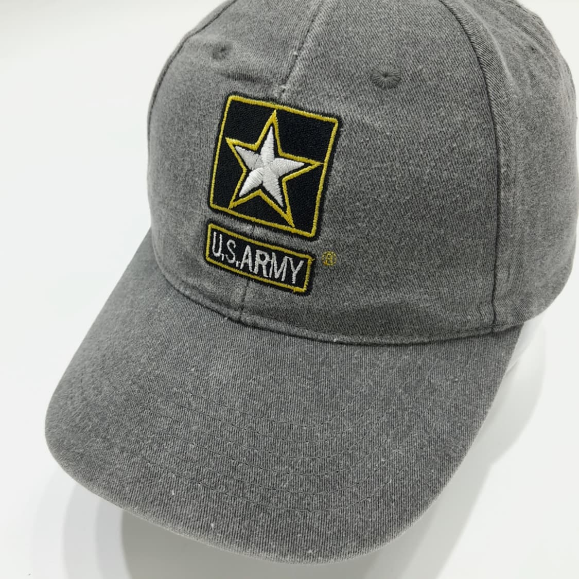CJ260 US ARMY 00s 워싱 그레이 볼캡 모자 상품이미지1