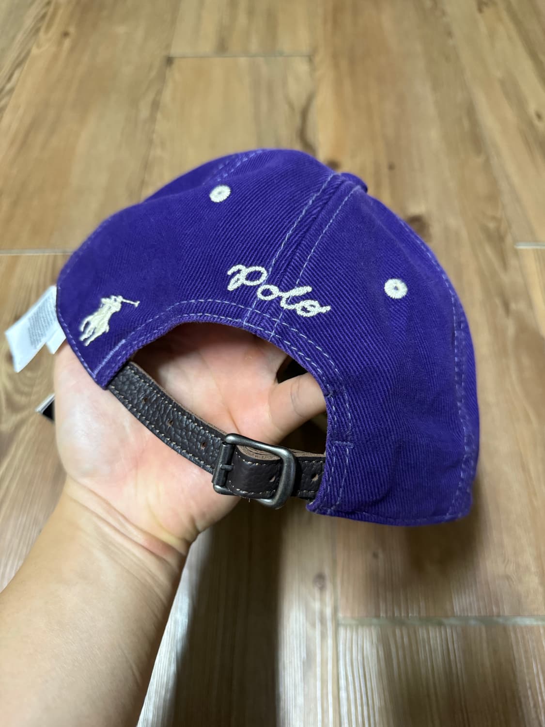 폴로 랄프로렌 워시드 트윌 볼캡 #김우빈모자 상품이미지4