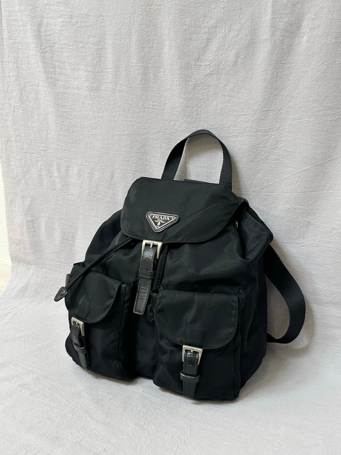 프라다 원포켓 포코노 테수토 나일론 백팩 스몰 상품이미지2