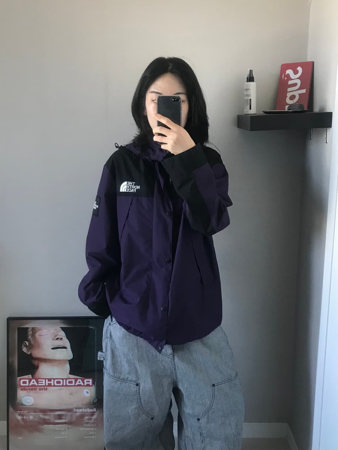 노스페이스 화이트라벨 마운틴 다운 바람막이 자켓 상품이미지1