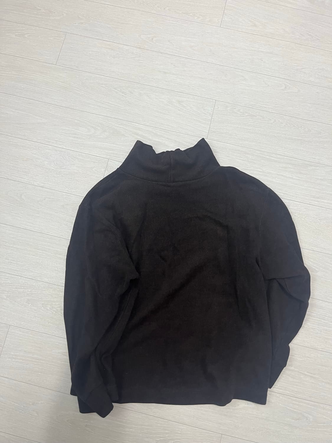 유니클로 후리스 모크넥(블랙, 브라운) 상품이미지6