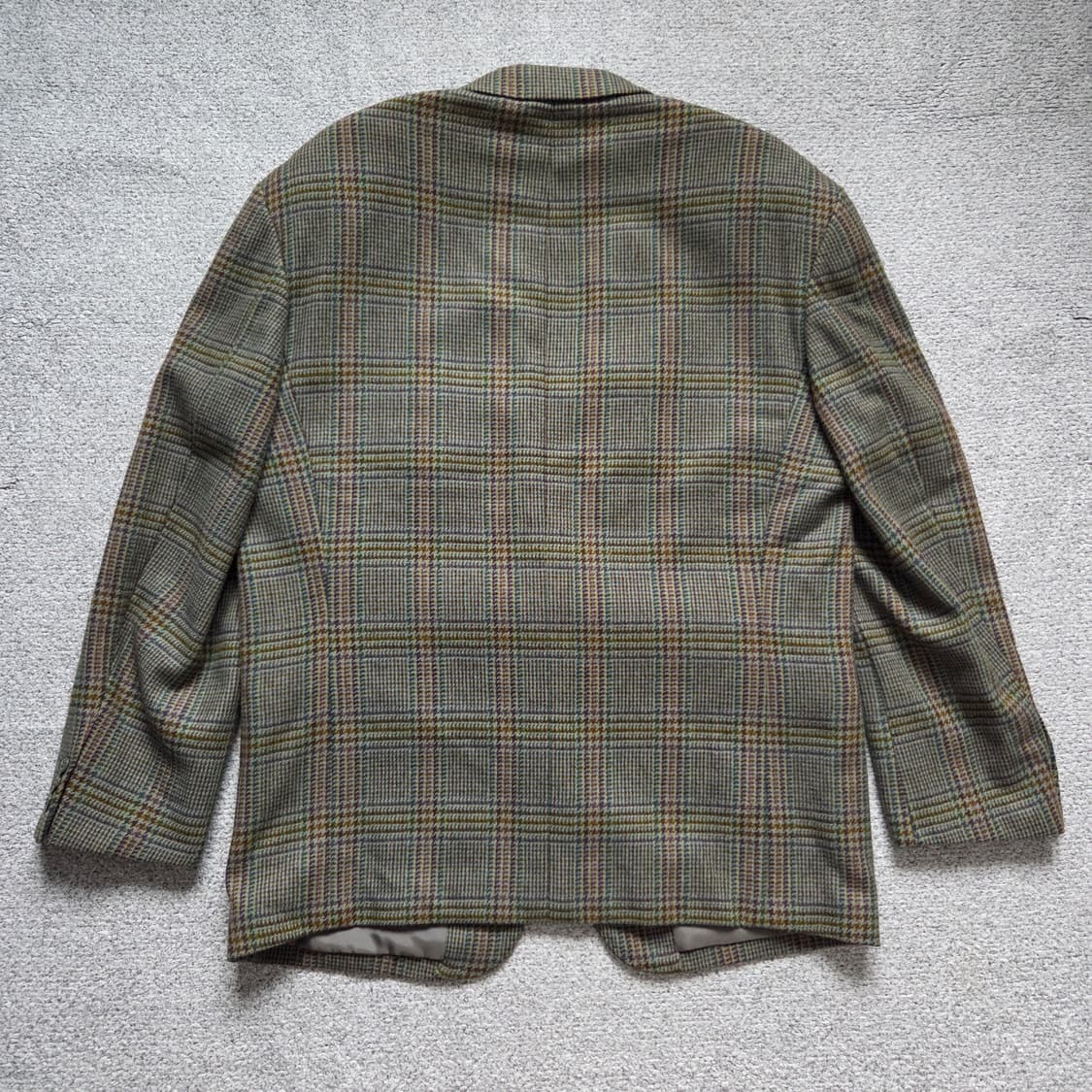 Durban 울 체크 블레이저 자켓 L(100) 상품이미지8
